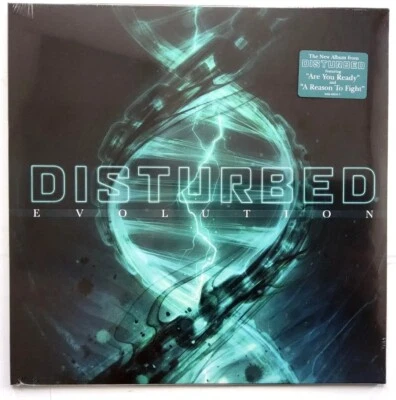 Disturbed – Evolution  2018 LP Album vinyl record mint - Image 1 of 4