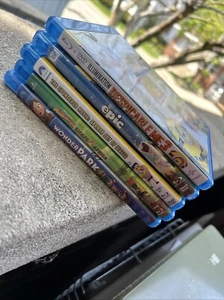 Lot Of 5 Blu Ray Kids Movies Despicable3, Epic, SpongeBob, Wonder Parkland More - Picture 1 of 5
