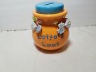 Vintage Lottery Loot Piggy bank Ceramic Charms