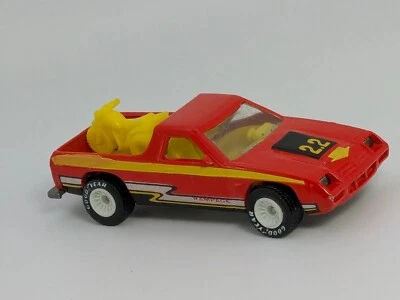 Винтажные белые ступицы Hot Wheels 1983 Red Dodge Rampage No5903 Real Riders от Mattel - Изображение 1 из 4