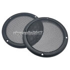 2pcs 3" inch Speaker Cover Metal Mesh Grille Aduio Decorative Circle Protection
