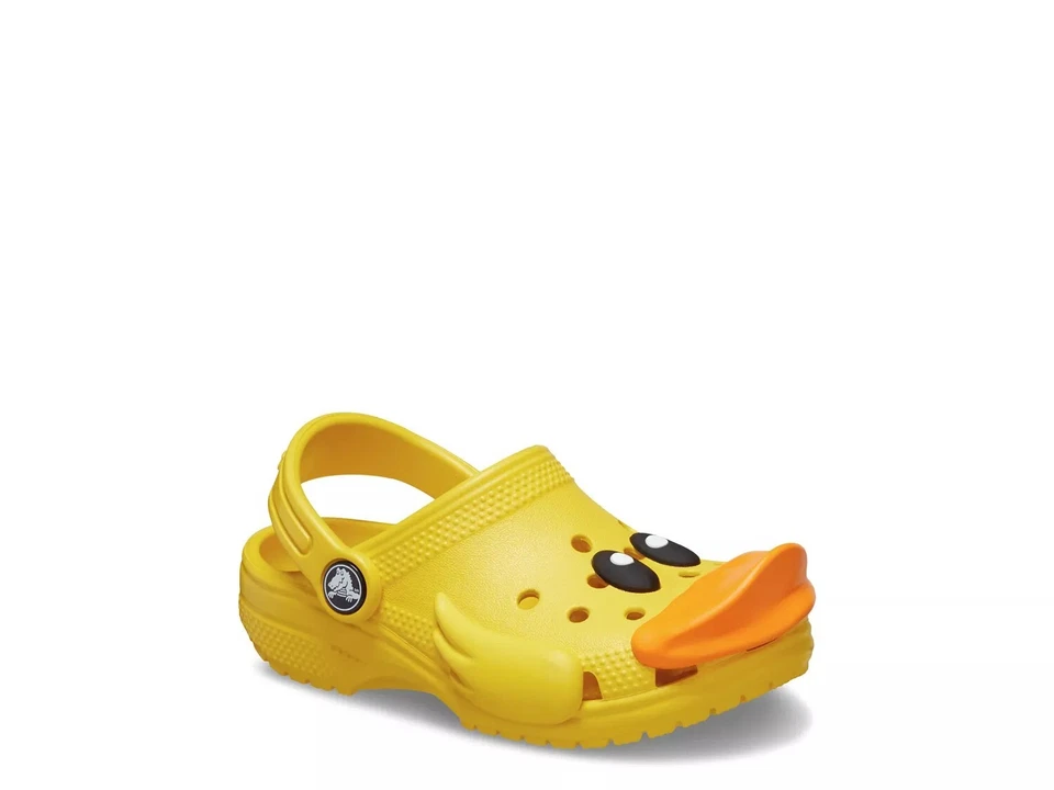 Sandálias masculinas Crocs I Am Rubber Ducky Classic tamanco - Imagem 1 de 1