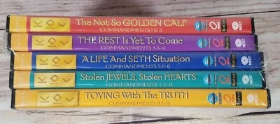 Nest Family Videos Kids 10 Commandments 5 DVD Set  NEW SEALED - Image 1 of 3