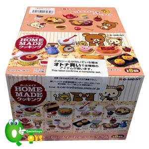 Rare 2013 Re-Ment Rilakkuma Homemade Cooking Full Set of 8 pcs - Picture 1 of 19