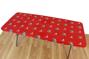 NCAA Tailgate Fitted Tablecloth, 3 Sizes, Many Teams - Picture 1 of 84