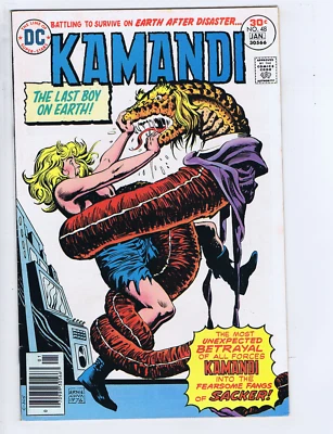 Kamandi, The Last Boy on Earth #48 DC 1977 The Betrayal ! - Image 1 of 2