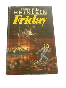 Friday (1982) by Robert Heinlein, Holt 5468 SFBC Edition (1982), Hardcover SciFi - Picture 1 of 5