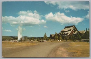 Antigua postal Faithful Inn, Yellowstone Parks Hotel, California, EE. UU., de colección. - Imagen 1 de 2