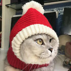  Pet Party Hat Woolen Xmas Santa Warm Outfit Cat Cotume Pendant