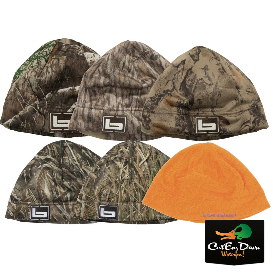 NEW BANDED GEAR ATCHAFALAYA SOFT SHELL BEANIE SKULL CAP HAT W/ b LOGO - Image 1 of 1