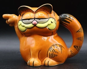 Crema cerámica vintage 1981 Enesco Garfield I Love Moo Juice - Imagen 1 de 9