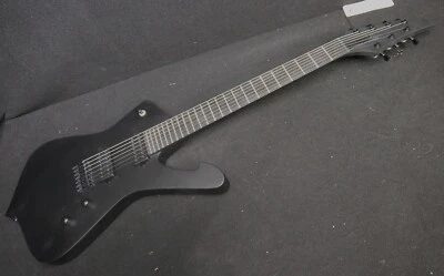 IBANEZ ICEMAN  ICTB721 BKF IRON LABEL 7 STRING ELECTRIC DiMarzio's Jesse Zuretti - Image 1 of 4