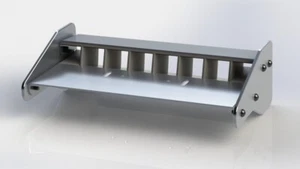 Tamiya Hotshot, Hotshot 2 and Super Hotshot Aluminium rear spoiler #2 - Picture 1 of 4