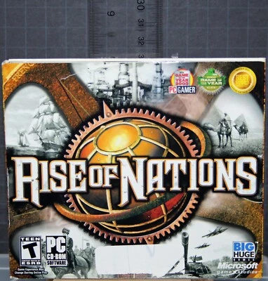 RISE OF NATIONS PC Game For Windows 95/98/XP PC CD Microsoft Games V. 2000 - Image 1 of 3