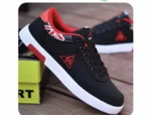 Baja Moda Juvenil Joven... Negro y Rojo, Talla 9.5 EU=44 - Imagen 1 de 1