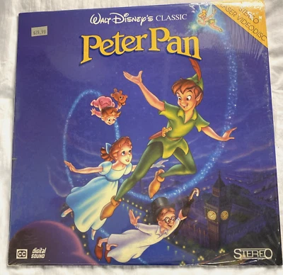 Peter Pan Laserdisc Walt Disney Classic Stereo Laser Disc Videodisc - Image 1 of 4