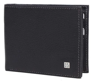 Bodenschatz Geldbörse Leder Portemonnaie Portmonaie Lederbörse schwarz - Picture 1 of 3