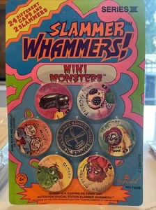 Vintage 1994 Slammer Whammers Series III Mini Monsters by Imperial NEW NIP - Picture 1 of 8