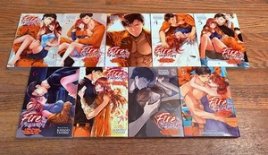 Fire In His Fingertips Flirty Fireman Volumes 1-9 English Manga Tanishi Kawano - Picture 1 of 1