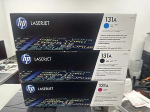 HP 131A Czarny 131A Cyan 131A Purpurowy OEM - Zdjęcie 1 z 1