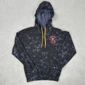 Under Armour Project Rock Training Club Hoodie Men Small Black Tie Dye Camo - Picture 1 of 20