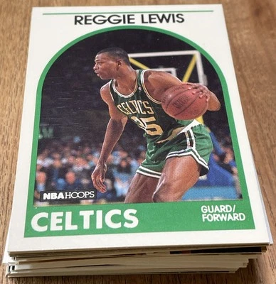 Лот из 55 командных карточек Boston Celtics NBA дебютанты Parallels 1989-1994 - Изображение 1 из 3