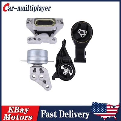 Engine Motor & Transmission Mount Fits 2010-2016 Cadillac SRX FWD AUTO 3.0L 3.6L - Imagem 1 de 4