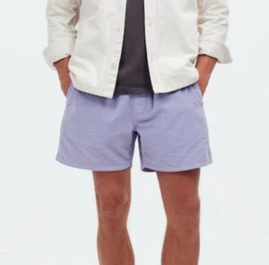 NWT Madewell Men’s 5 1/2" Corduroy Everywear Shorts Pastel Purple Size XXL - Picture 1 of 7