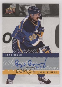 2008-09 Upper Deck Signature Sensations Series 2 Brad Boyes #SS2-BB Auto