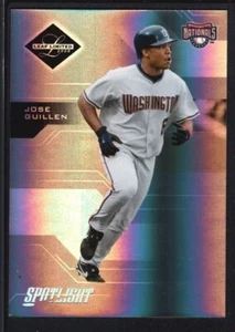 JOSE GUILLEN 2005 LEAF LIMITED #61 SILVER SPOTLIGHT WASHINGTON SP #44/50 - Picture 1 of 1