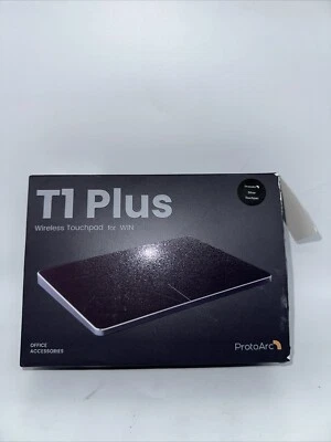 ProtoArc Wireless Trackpad, High Precision T1 Plus Touchpad for Windows Silver - Image 1 of 3