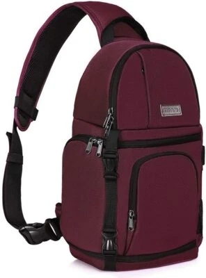 Waterproof Camera Bag Case DSLR/SLR/Mirrorless Backpack for Nikon Canon Sony - Image 1 of 4