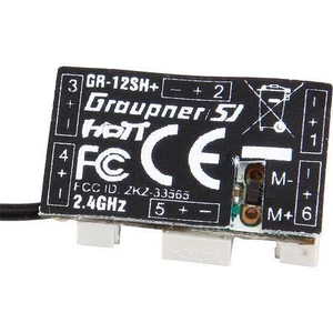 Graupner GR-12SH+ 2,4GHZ HOTT 6K EMPFÄNGER / 33565 - Bild 1 von 2