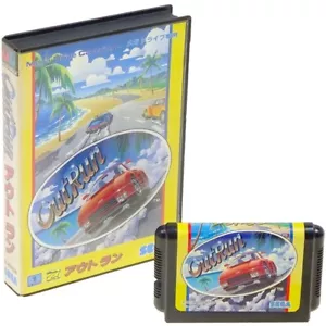 OUTRUN Out Run SEGA MEGA DRIVE Japan Import MD GENESIS NTSC Boxed somewhat used - Picture 1 of 1