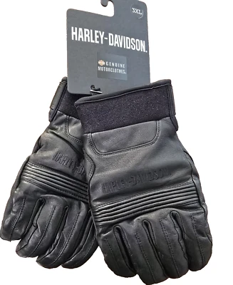 Guantes aislantes impermeables para hombre Harley-Davidson Cyrus negros 3XL 98220-18VM Foto 1 de 4