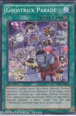 PRIO EN063 1ST ED 3X GHOSTRICK PARADE COMMON CARDS - Image 1 of 2