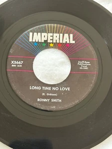 HEAR! ROCKER - RONNIE SMITH - LONG TIME NO LOVE - IMPERIAL 5667 - VG+ - Picture 1 of 2