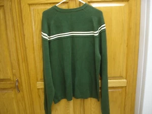 VINTAGE MEN'S ABERCROMBER&FITCH A+92 PULLOVER SWEATER XL GREEN - Picture 1 of 8