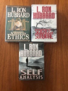 Lot Of 3 L. Ron Hubbard Scientology Books, New Sealed - Picture 1 of 5