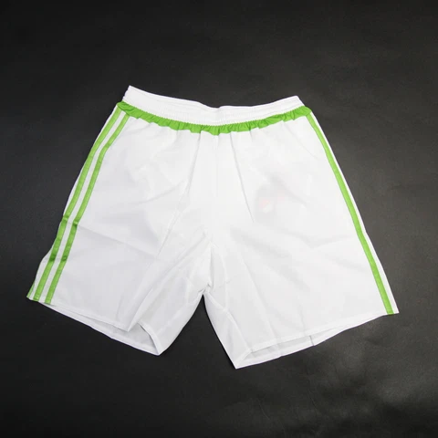 Seattle Sounders FC adidas adizero Game Shorts Men's White/Lime Green New Cover