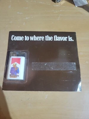 Marlboro White Disposable Lighter Cowboy Lighting Cigarette New in Package - Image 1 of 4