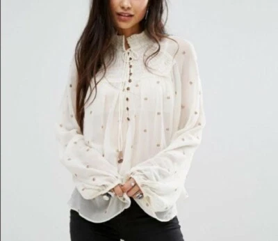 Top Georgette Free People Ready To Run Punto Calzado Talla Pequeña Foto 1 de 4