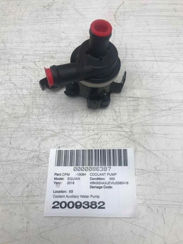 Coolant Auxiliary Water Pump OE 23463177 Tested Fits CHEVROLET EQUINOX 2018-2021 - Image 1 of 4