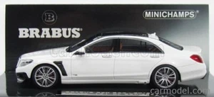 Minichamps 2015 Mercedes Benz Brabus 850 S63 S-Class White 1:43 New Item! - Picture 1 of 6