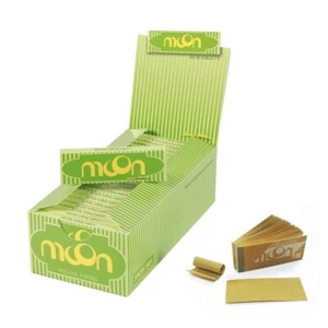 1 Box 50 Hefte Mond Hanf Blättchen 70*36mm 2500 Blätter Tabak mit Spitzen - Bild 1 von 7