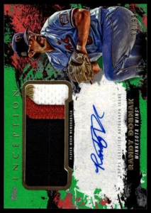 2021 Topps Inception #APC-RD Randy Dobnak Green Patch Auto /99 - Picture 1 of 2