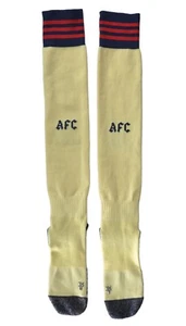ARSENAL 2021/2022 AWAY FOOTBALL GAITERS SOCKS ADIDAS XL - Picture 1 of 5