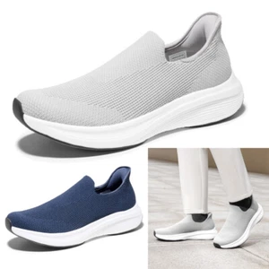 Men\'s Hands Free Slip-on Loafers Walking Shoes Comfortable Sneakers 8-13 - Picture 1 of 32