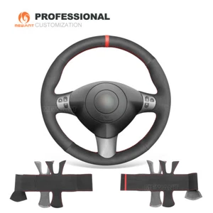 Funda de volante de gamuza MEWANT Custom para Alfa Romeo 147 2000-2010 / GT 2004-2010 - Imagen 1 de 10