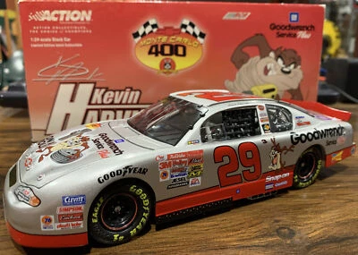 2001 1:24 Kevin Harvick NASCAR Goodwrench Looney Tunes Taz Action Diecast Nascar - Image 1 of 4